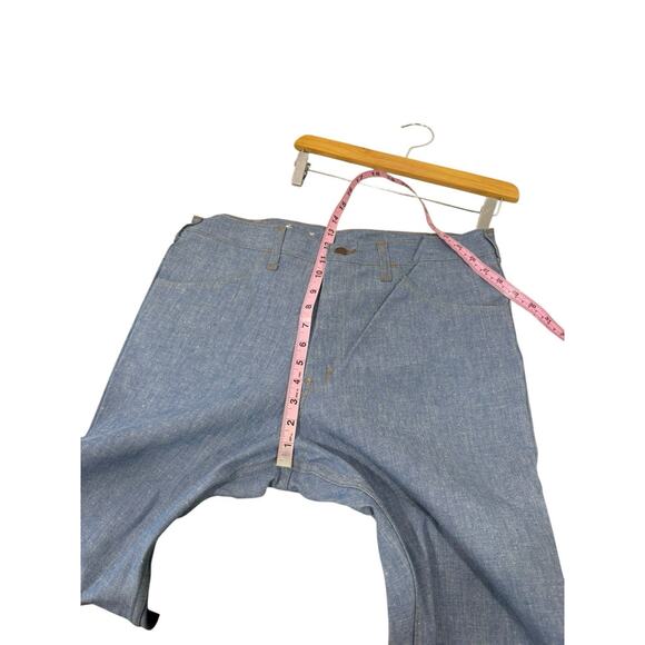 Vintage JCPenney The Flare Jean Light Wash Denim Men’s Size 36X29 New - Picture 5 of 6